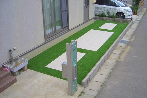 ハイグレード人工芝。