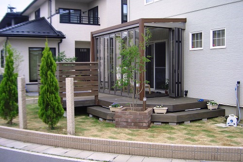 ＺＩＭＡ＆ウッドデッキ＆ガーデンライティング！