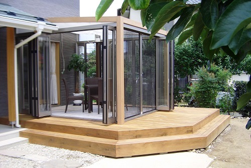 Ｂig！出幅3.3ｍのガーデンルーム。