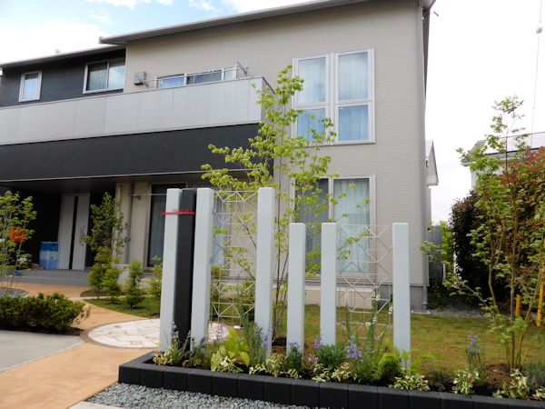 スタイリッシュ・エクステリアの完成。