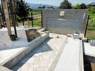 リゾートガーデンの完成が近付いてきました！