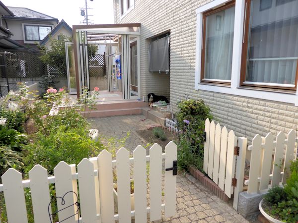 ガーデンルーム『ＺＩＭＡ』の完成。