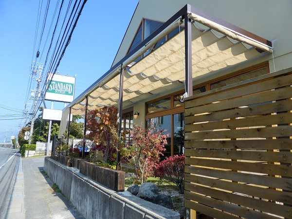 お洒落な家具＆雑貨屋さんのエクステリアが完成しました。