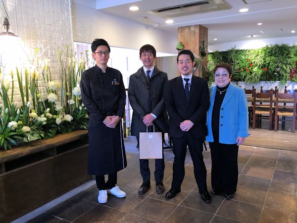 レストランBurano様　レセプションパーティー。