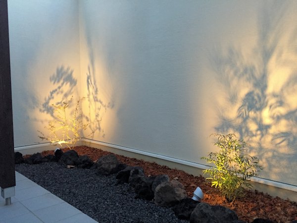 ライティングで魅せる。