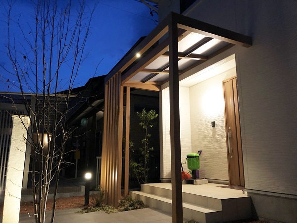 施工実例に夜景写真を追加しました。