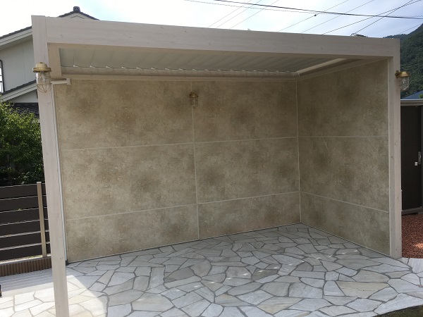 ガーデン全面リニューアル、完成が近づいてきました！