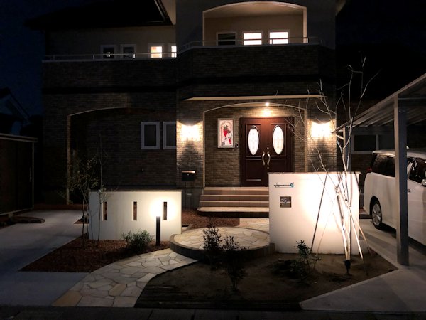 やわらかい雰囲気のエクステリア。