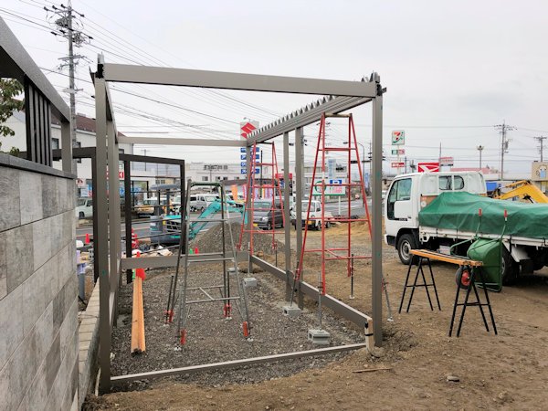 新展示場工事⑥　スタイルコート