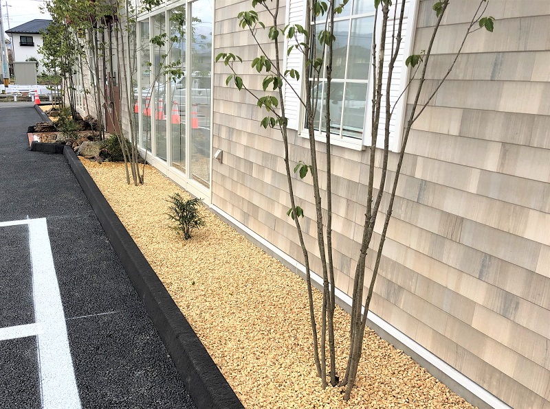 雑貨屋さんのエントランス。