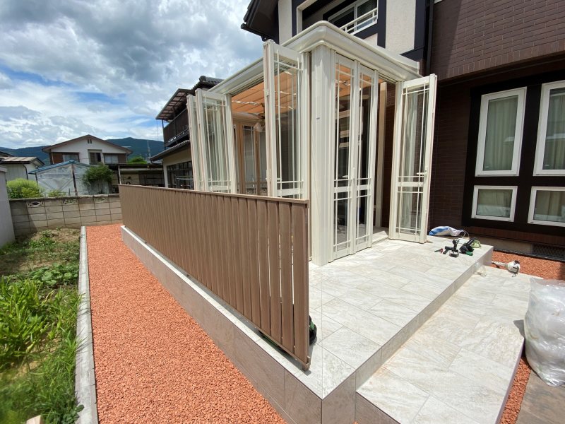 住宅に合わせたガーデンルーム