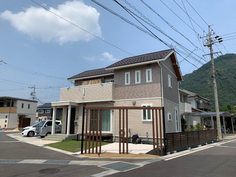 温かみのある植栽