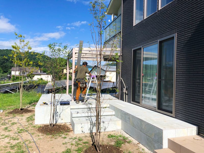 自然を楽しむためのガーデンルーム。