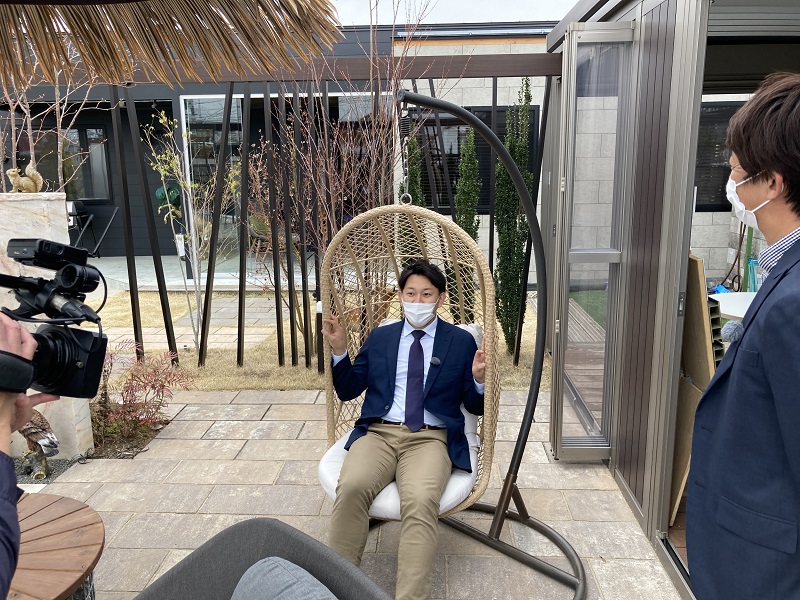 SBCの『ずくだせテレビ』の取材がありました。