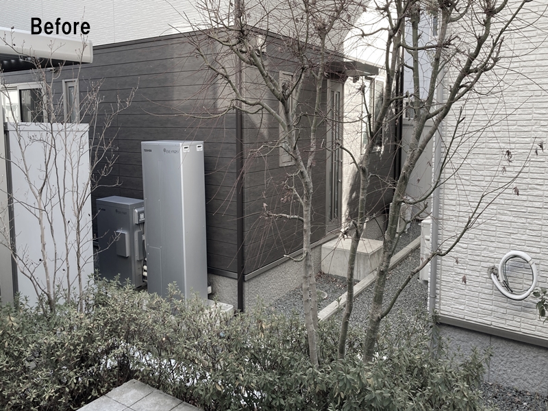 非日常を感じるお庭づくり。