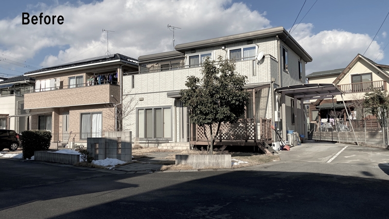 生活スタイルに合わせたリフォーム工事。