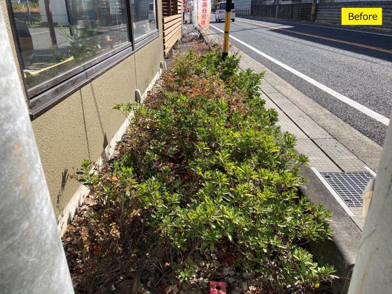 モキ製作所様のエントランス改修工事。