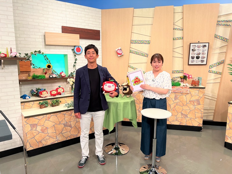 abn長野朝日放送『今ドキッ！ゆうドキッ』スタジオ収録