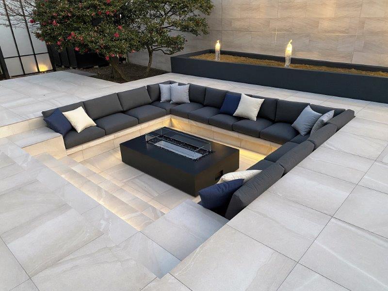 ラグジュアリーなリゾートガーデンが完成しました。