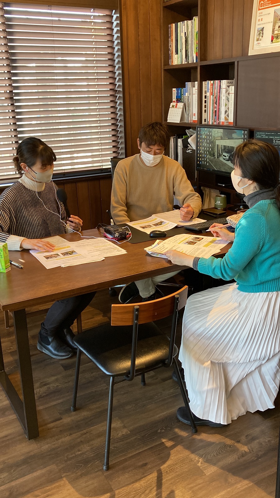 ラジオの収録をしました