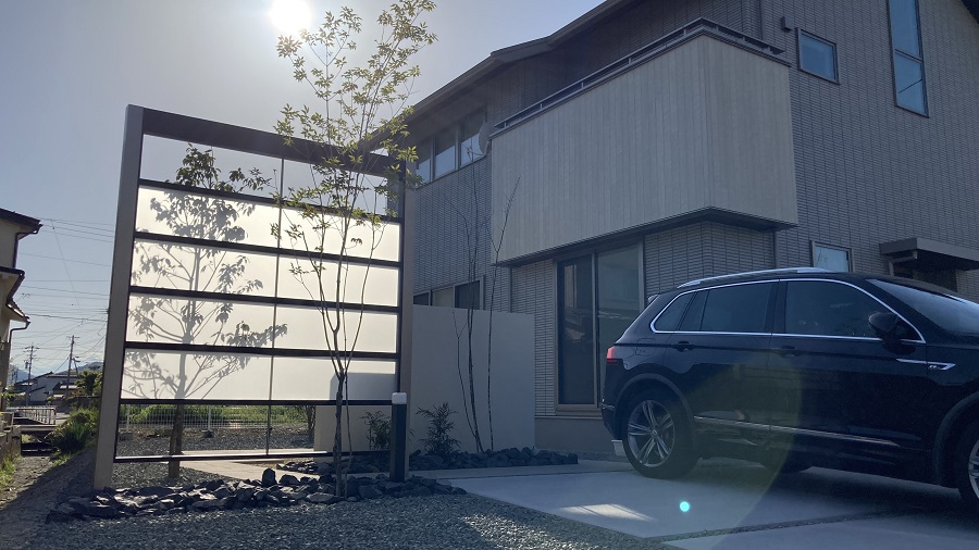 目隠しスクリーンとウォール