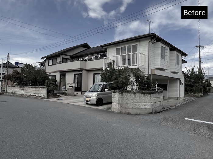 エクステリアのリフォーム。
