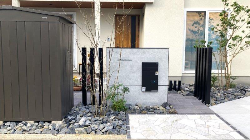 TAKASHO『エバーアートボード』を使ったCOOLな門袖