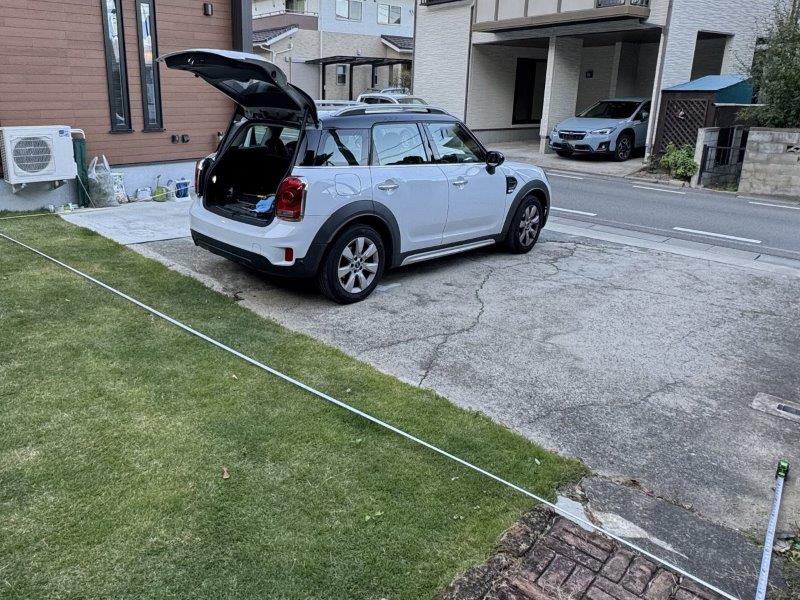 ３台用カーポート設置のご依頼をいただきました。