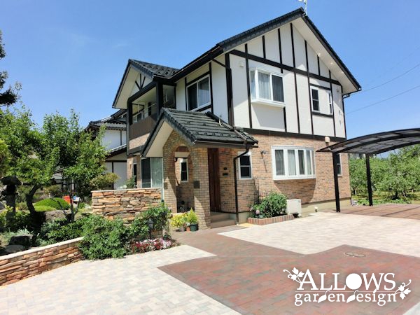 英国風トラディショナルガーデン