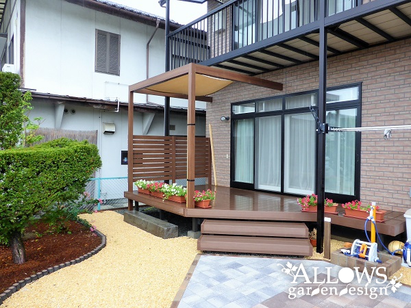 “過ごす庭”へリノベーション