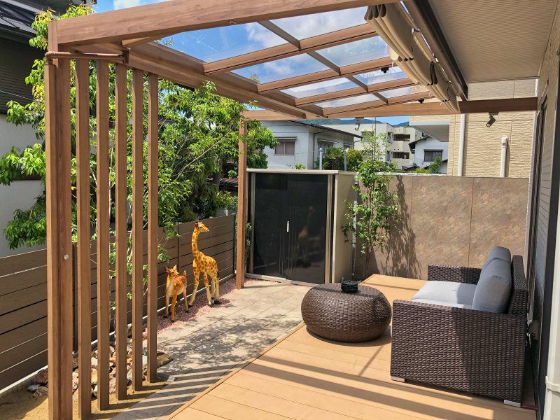 プライベートガーデンへのリノベーション