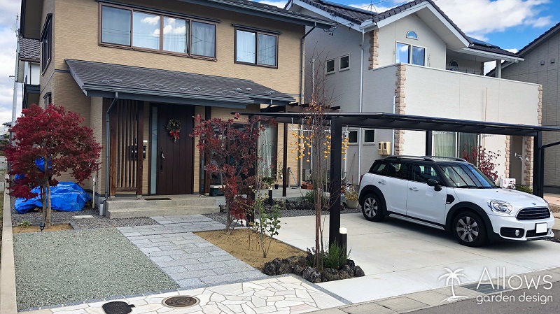 四季を感じる和モダンのエクステリア