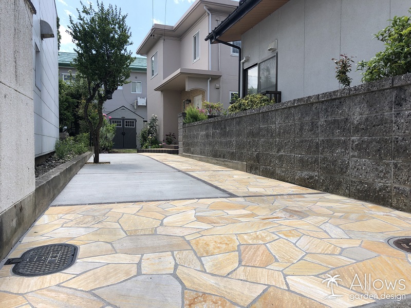 住宅の印象を変えるアプローチのリノベーション