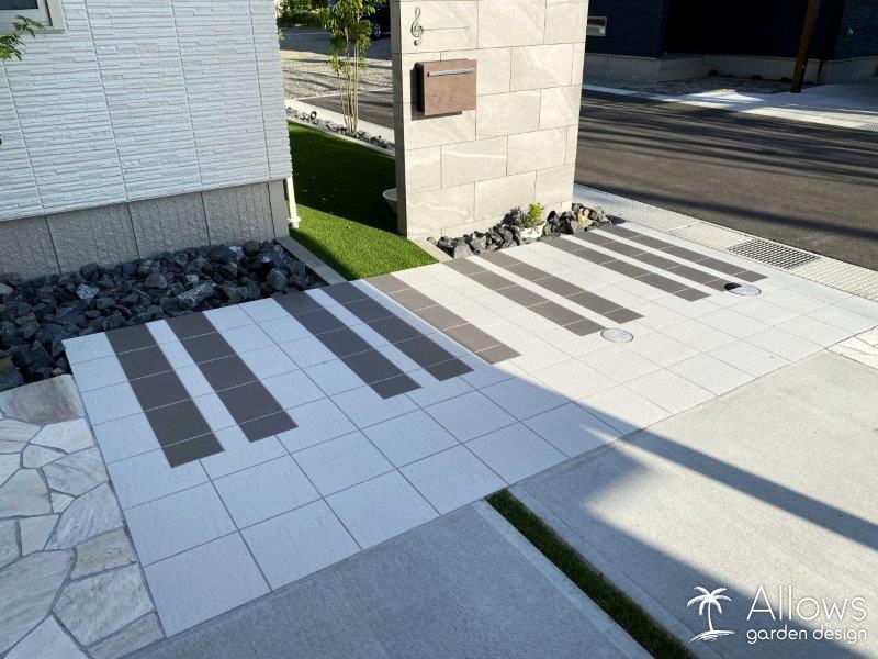 ピアノを表現したアプローチデザイン