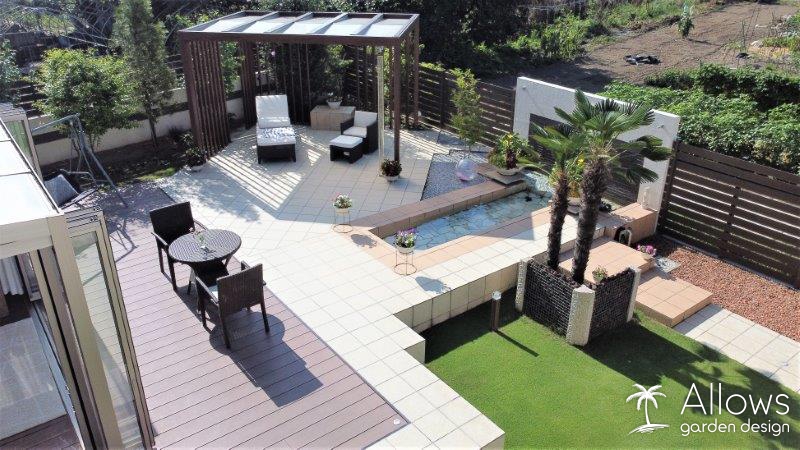 ラステラで作るテラス空間