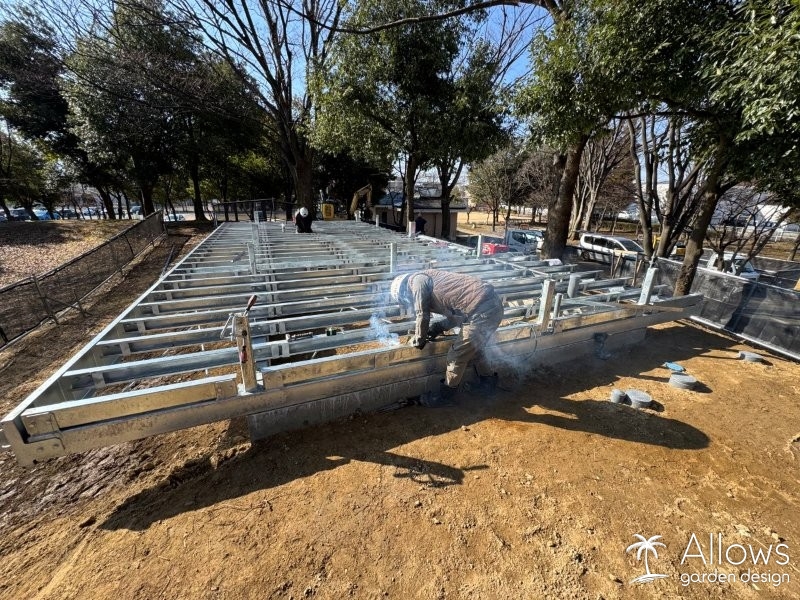 インスパーク若里公園② 施工前~基礎工事