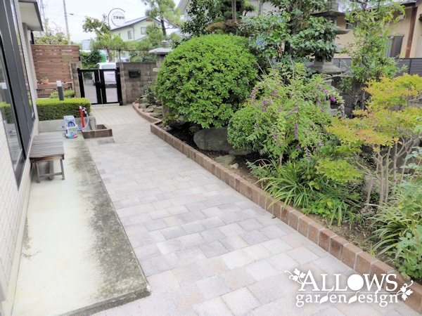 遮熱・透水性インターロッキング