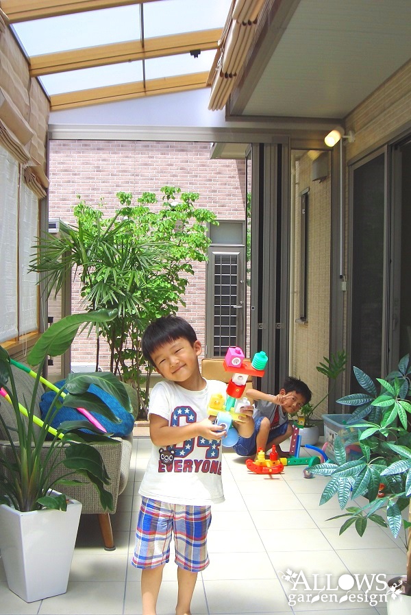 ココマ ガーデンルーム腰壁タイプ