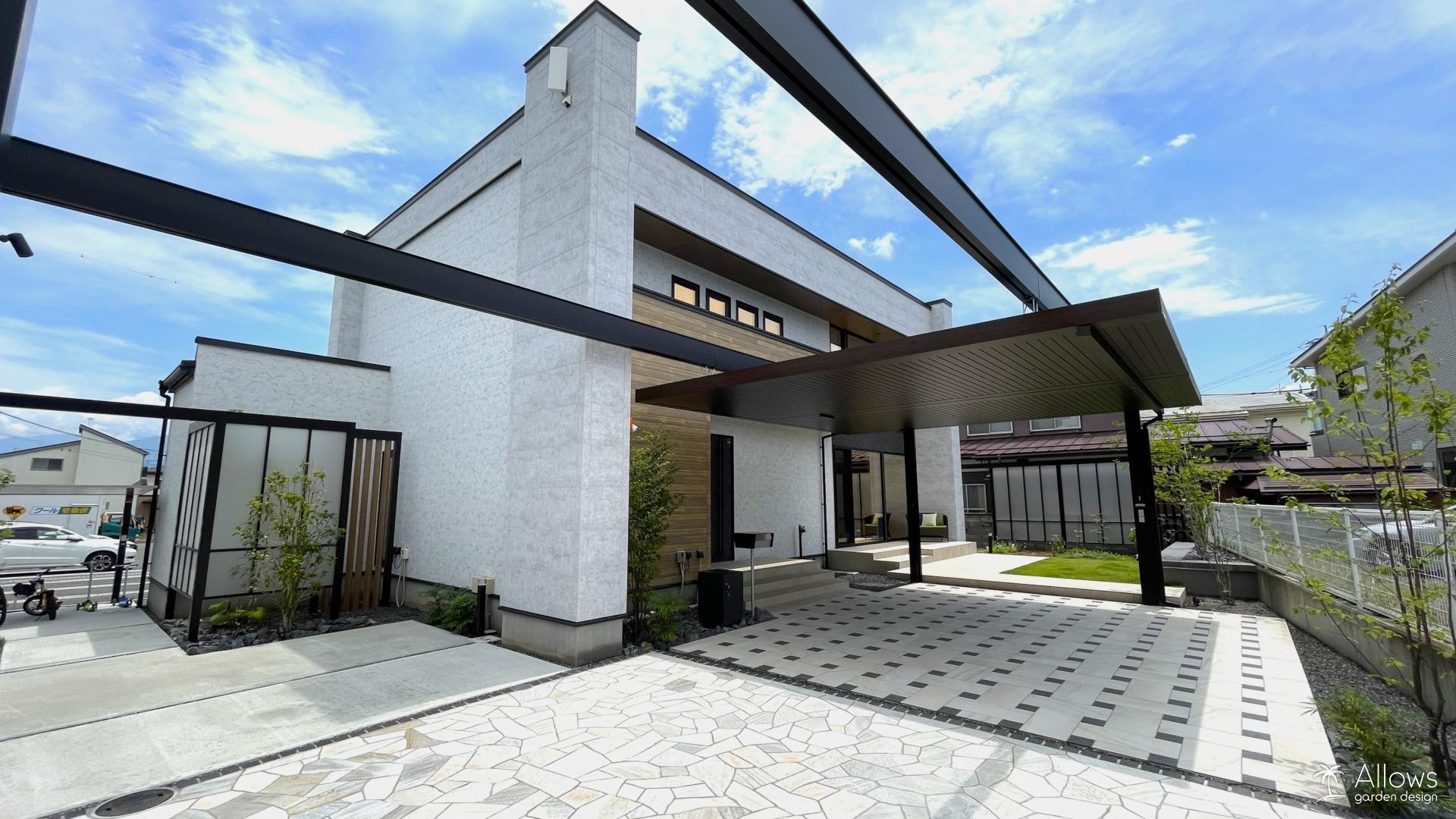 U.スタイルアゼスト(プレミアタイプ梁延長) ×タイル×天然石