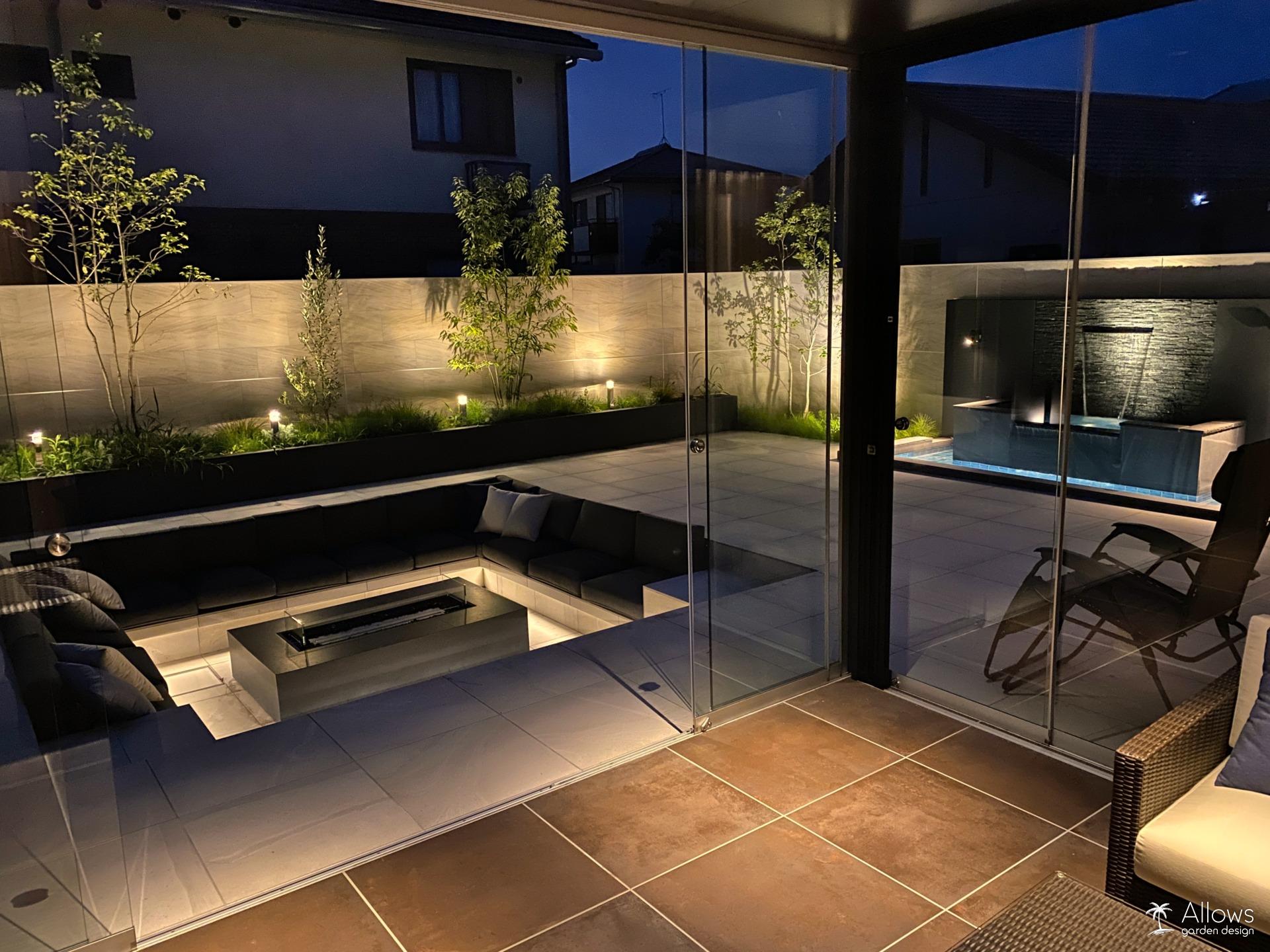 五感で楽しむ極上リゾートガーデン　ナイトシーン