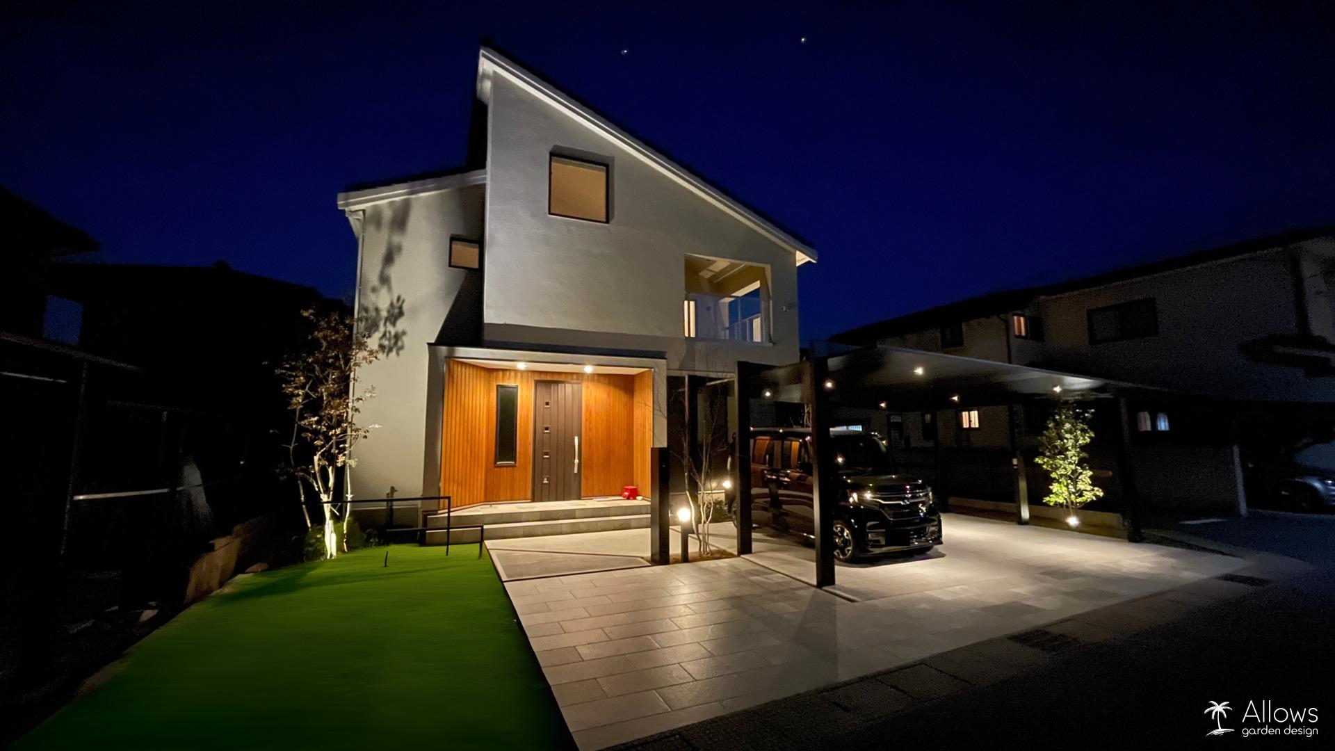 カーポートSC　ナイトシーン