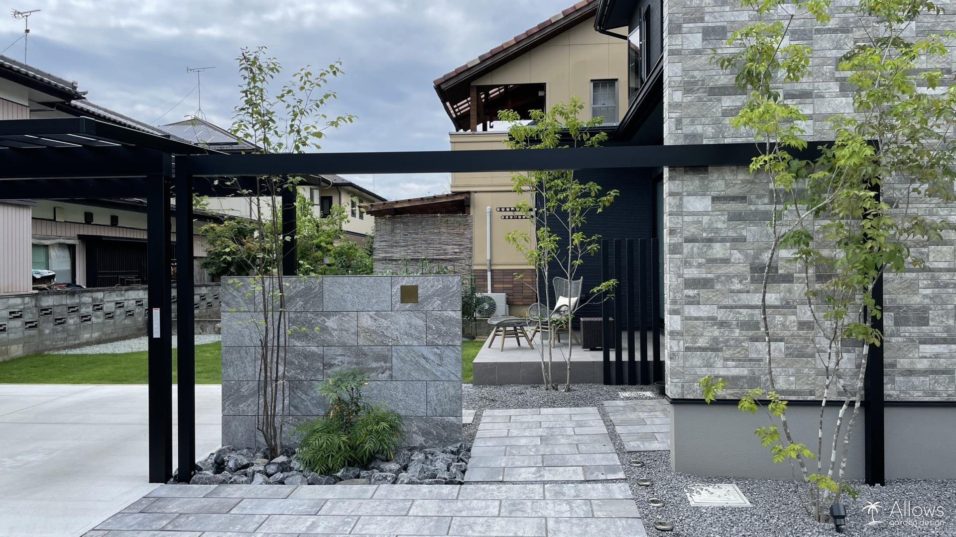 門袖 ジョイアストーン✕ゴロタ石