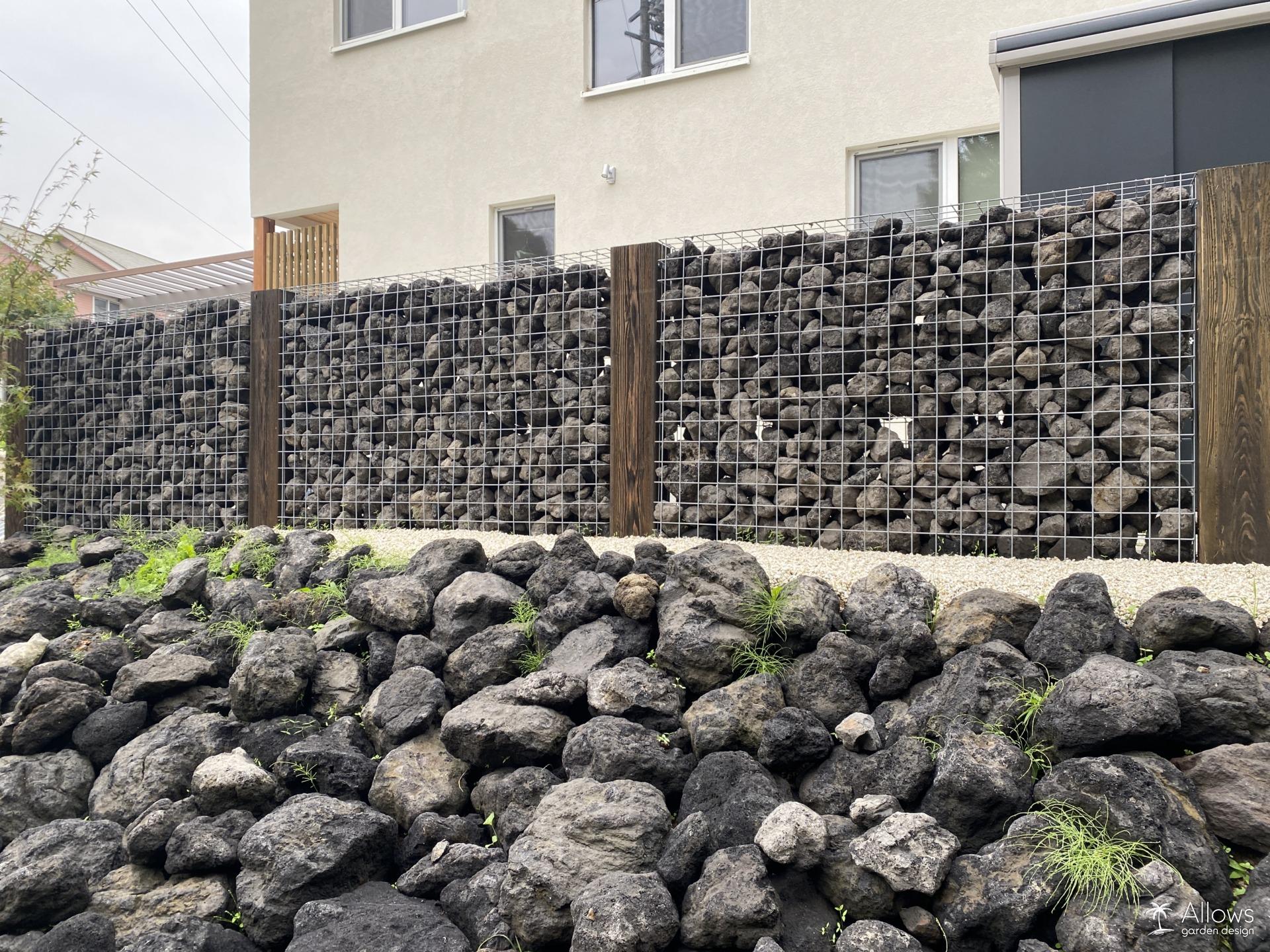 ガビオンウォール