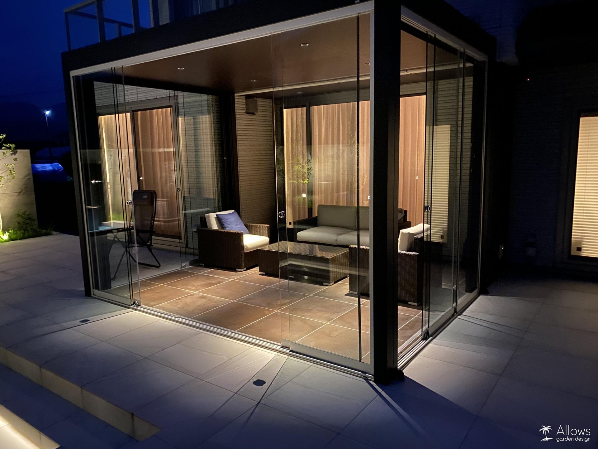 オールグラスポーチ