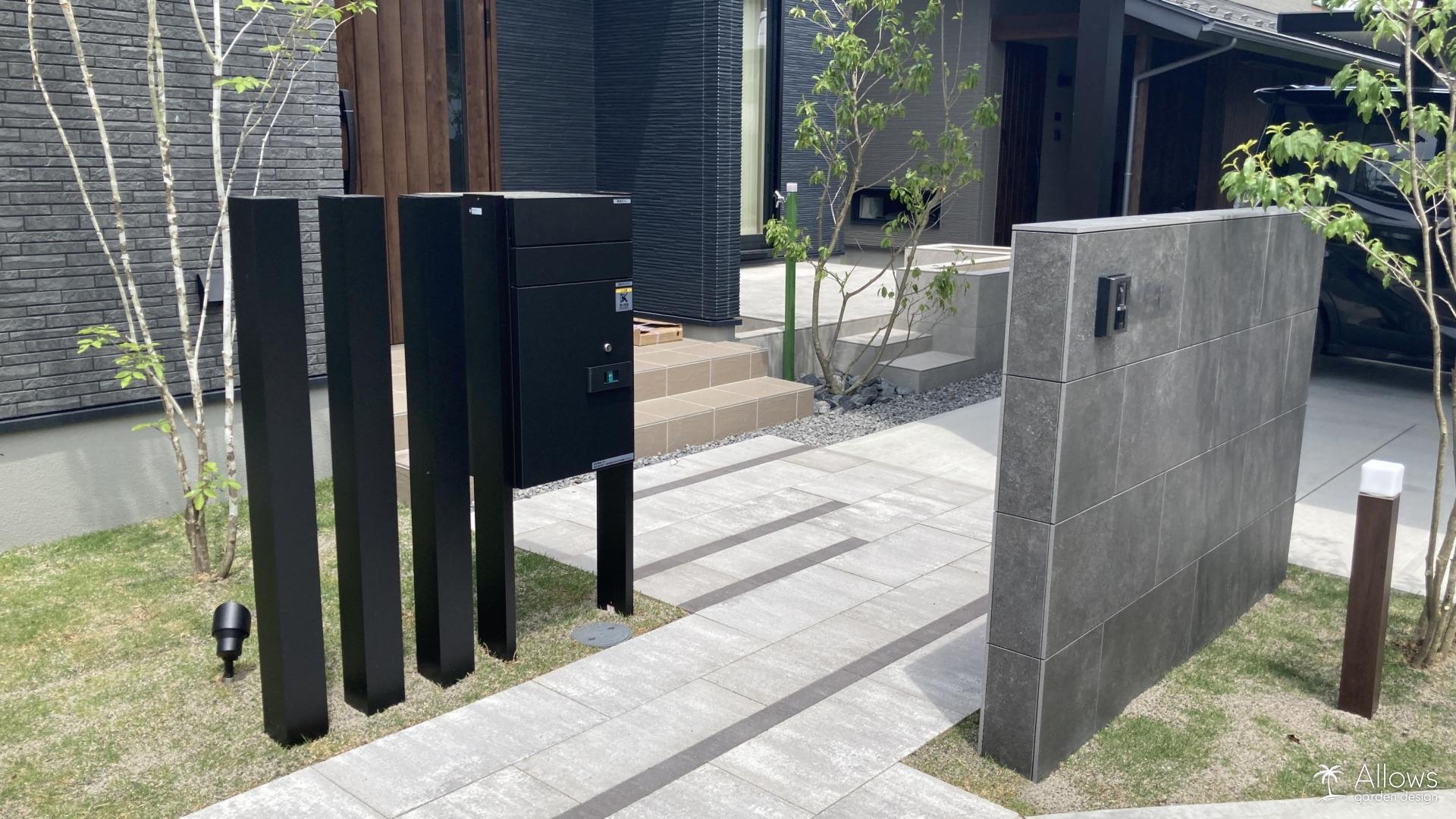 インターロッキング(クロムグレー・ダークグレー)