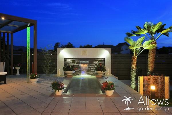 リゾートガーデン壁線