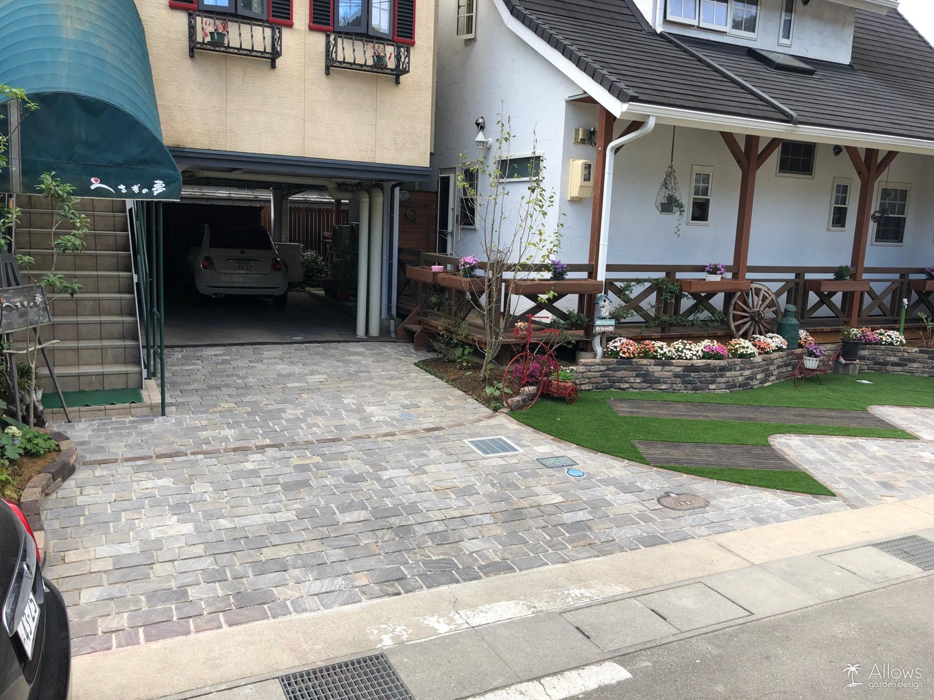 アンティークレンガ×石畳アンティコクラシコ