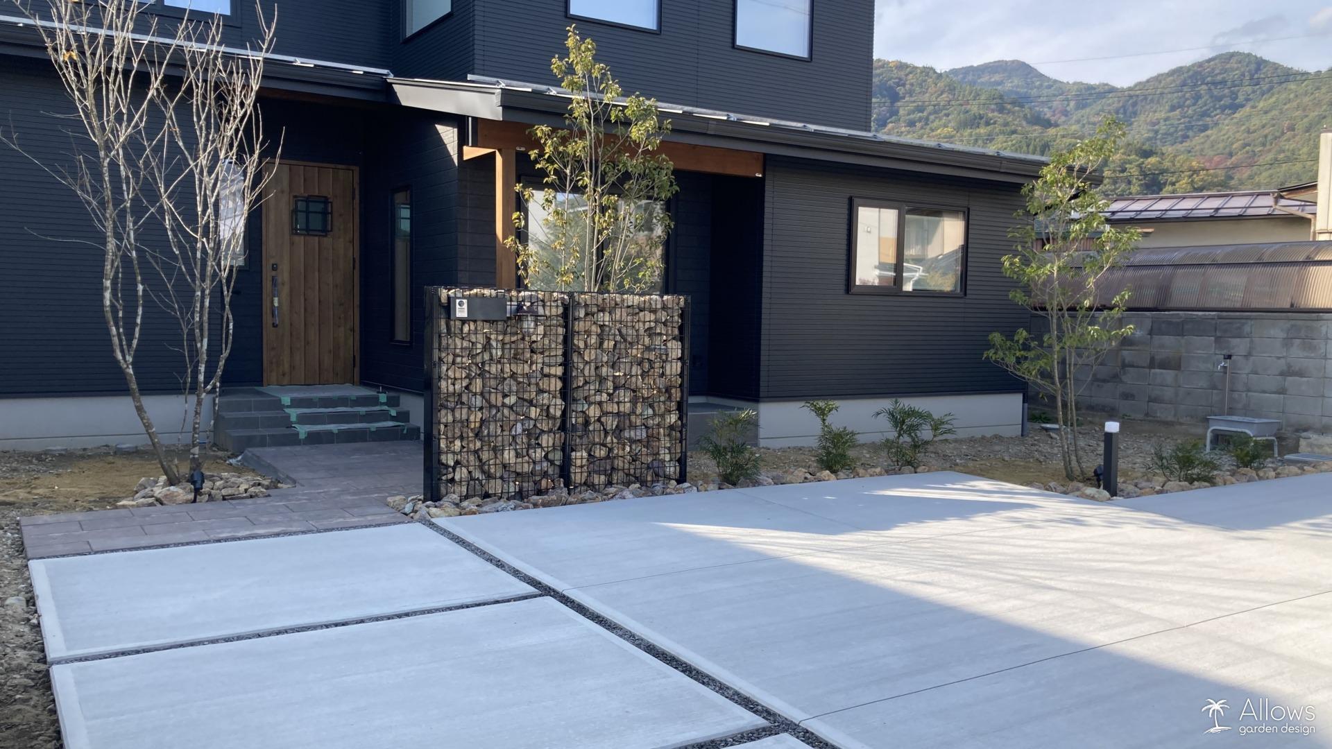 二種類のコンクリート目地