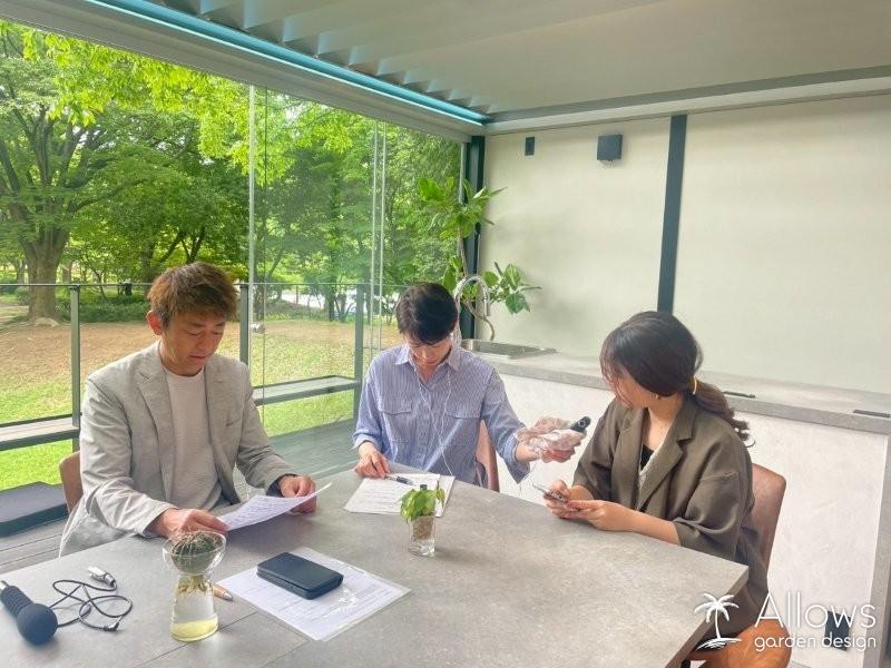 本日はラジオ放送があります。