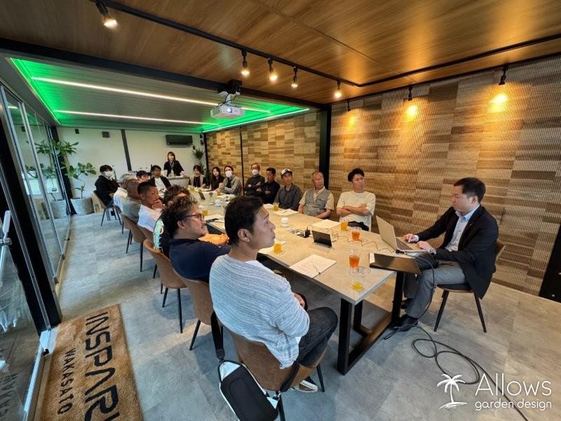 協力会社様たちとの合同会議を行いました。